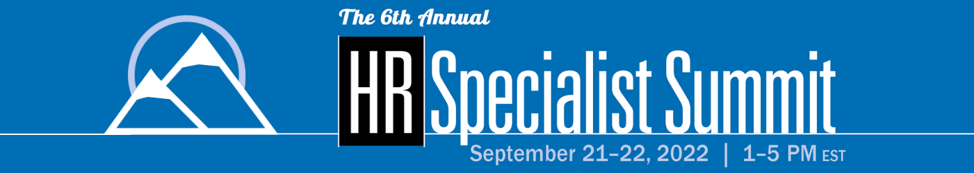 HR Specialist Summit 2022