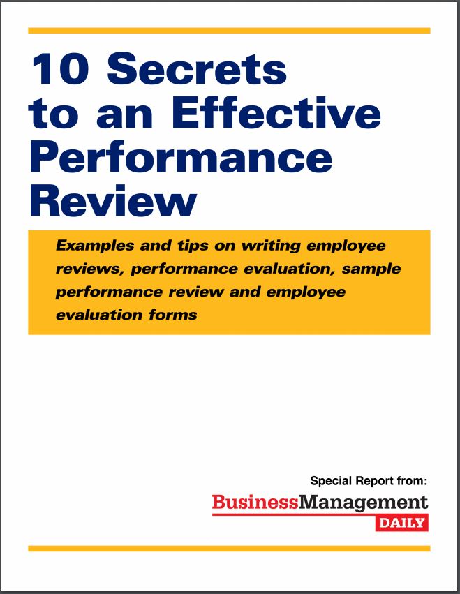 writing performance reviews for colleagues